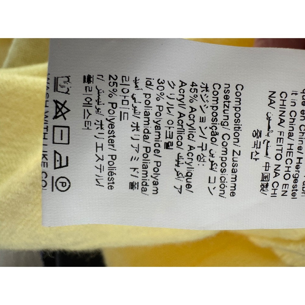 Missguided x Playboy Pastel Yellow Knit Sweater Vest Sleeveless Top Medium - Picture 8 of 8
